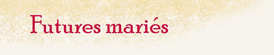 Sans bao motif bordure futures maries 2